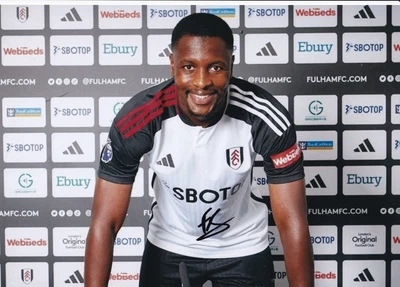 £15 • Buy Football - Fode Ballo-Toure - Hand Signed A4 Photograph - Fulham - COA