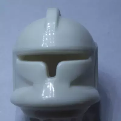 White Phase 1 Clone Trooper Helmet | UNPRINTED | Building Blocks | New • $3