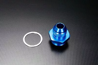 AN6 AN-6 To M22x1.5 Metric Straight Fittings Oil Cooler Adapter W/ Washer • $11.99