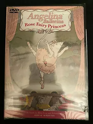 Brand New Factory Sealed - Angelina Ballerina - Rose Fairy Princess - DVD Movie  • $10