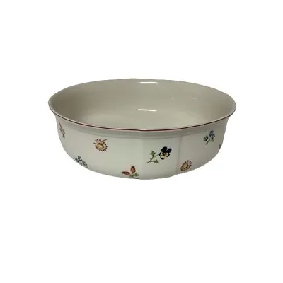 Pre-owned Villeroy Boch 9.75  Round Bowl Serving Petite Fleur • $213.78