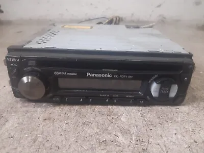 Panasonic Cq-rdp113n Car Single Din Radio Stereo Cd Player With Lead • £20