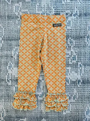 NEW Matilda Jane Sunburst Ruffle Leggings Size 2 • $7.99