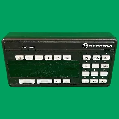 Motorola Systems 9000 / Mobile Kit HCN1036E / SP04 / Control Head • $30
