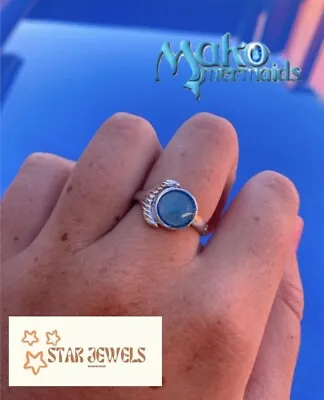 H20 Just Add Water Mako Mermaids Moon Pool Ring Size 7 Replica Bff Magic • $19.26