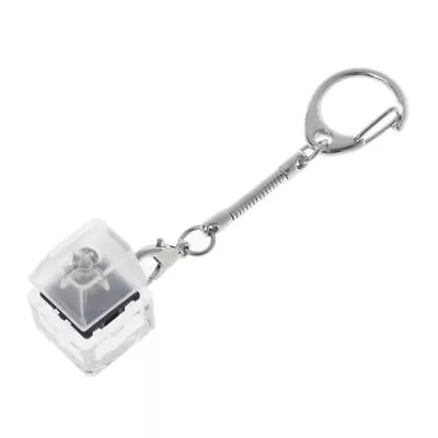 Mechanical Keyboard Cherry MX Switch Tester Lightless Transparent Keys Keychain • $15.60