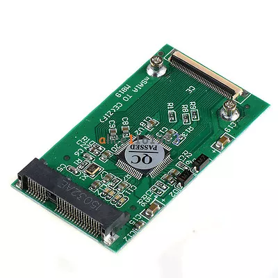 Mini MSATA PCI-E 1.8  SSD To 40 Pin ZIF CE Cable Adapter Converter Card • $3.51