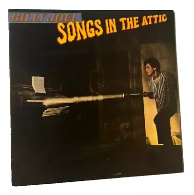 BILLY JOEL  Songs In The Attic  ORIGINAL VINTAGE PROMO VINYL LP Gatefold NM 1981 • $14.98