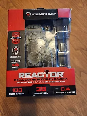 Stealth Cam Reactor Cellular No Glo Trail Camera 38Mp STC-RATW V2  • $50