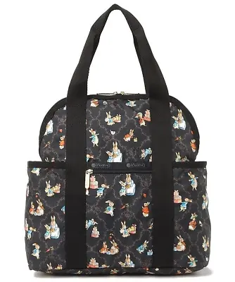 Lesportsac Birthday U230 Peter Rabbit Double Trouble Backpack 2way Bag Tote • $104.99