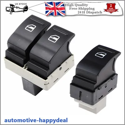 Electric Window Switch Front Left & Right Kit Replace For VW Transporter T5 T6 • £11.15