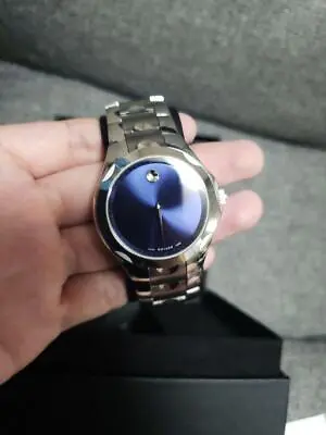 Movado Luno Sport Blue Dial Quartz Wristwatch • $615.81