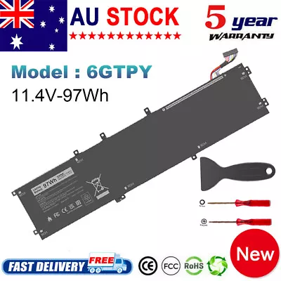 97Wh 6GTPY Battery For Dell Precision M5510 M5520 XPS 15 9550 9560 9570 P56F • $55.99