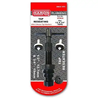 Haron STR34 Tap Reseater With 1/2 And 3/4” • £23.17