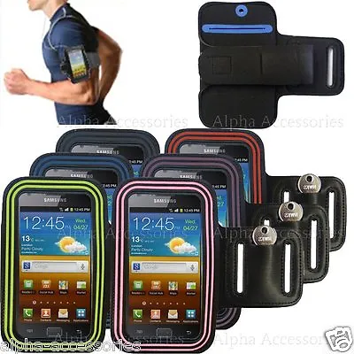 £1.98 • Buy For Galaxy S2 I900 Case Gym Running Armband Jogging Sports Exercise Holder Cover