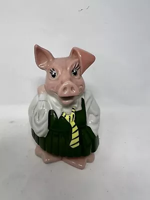 Wade Natwest Annabelle Schoolgirl Pig Piggy Bank With Original Stopper • £5.99