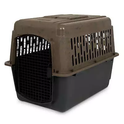 Ruffmaxx Pet Kennel Medium 32  Dog Crate Plastic Travel Pet Carrier 30-50Lb Camo • $163.10