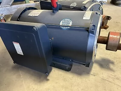 LEESON 10HP 230V Single Phase Electric Motor 1740 RPM • $750