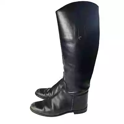 Vintage Marlborough Leather Equestrian Riding Boots Tall Women's 6 • $85