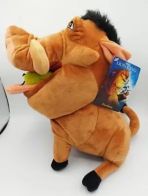 £16.99 • Buy Disney Store The Lion King 30cm Pumbaa Soft Plush Medium Size Toy NEW Tags