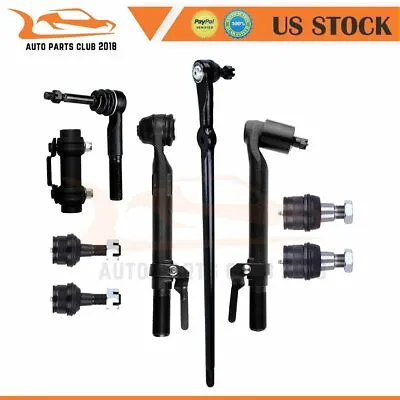 Fits Ford F-250 F-350 Super Duty 9 Pieces Ball Joints Tie Rods Drag Link Kit • $123.49