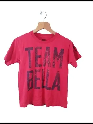 £9.95 • Buy WWE Kids Boys Short Sleeve Red Basic T-Shirt Size 12-14 Years ( Team Bella )