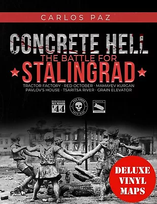 MEMOIR 44 CONCRETE HELL VINYL BATTLE FOR STALINGRAD 6map Expansion Eastern Front • $299.95