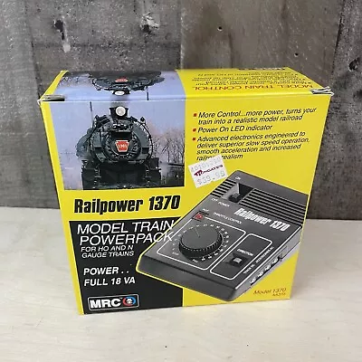 Railpower 1370 Model Train Power Pack (Full 18 VA) - MRC #AA370 HO/N Scale • $39.95