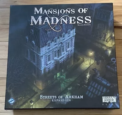 Mansions Of Madness 2nd Edition Gently Used Streets Of Arkham Expansion • $20