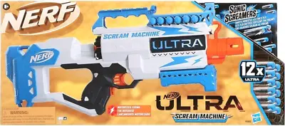Toy - Nerf Ultra Scream Machine X12 Darts Shooting With - Hasbro - New • $162.10