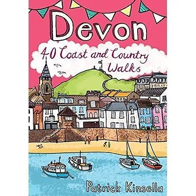 Devon - 40 Coast And Country Walks By Patrick Kinsella Book The Cheap Fast Free • £5.49