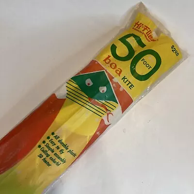 Vintage Hi-Flier 50 Foot Boa Kite New Sealed USA Made 70’s 80’s ? • $44.77