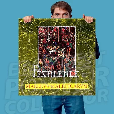 Pestilence Malleus Maleficarum 24x24 Album Cover Vinyl Poster • $47.50