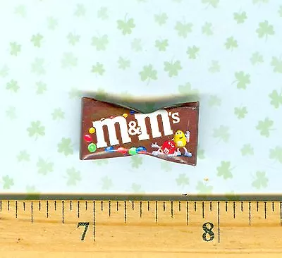 Dollhouse Miniature Size Colorful Chocolate Candy Bag Is 1 Inch Long • $2.45