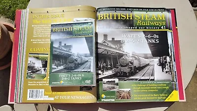 £4.99 • Buy DeAgostini British Steam Railways Magazine & DVD #41 Ivatt's 2-6-0s & 2-6-2 Tank