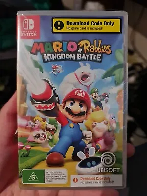 Mario + Rabbids Kingdom Battle (Download Code) Nintendo Switch • $29