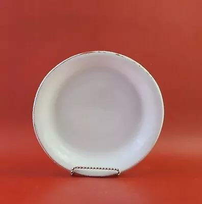 VIETRI Bianco - Cucina Fresca White Salad Plate  7.5 Inches Rustic Edge • $29.10