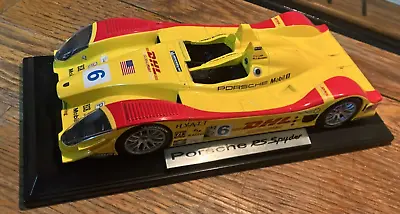 Minichamps 1:43 Porsche Rs Spyder No. 6 Dhl Diecast Race Car • $57.99