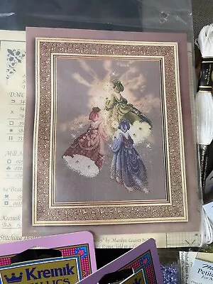 Lavender & Lace Firefly Fairies Cross Stitch Chart Kit LL48 • £90