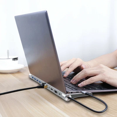£44.98 • Buy Samsung Ultrabook Docking Station 11-In-1 Type-C Laptop Hub USB 3.0 HDMI VGA PD