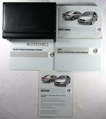 2009 Volvo S80 Owners Manual Book • $25