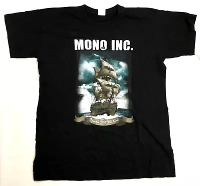 Mono Inc. Together Till The End Tour 2017 Graphic Print Black T-Shirt Large • $15.79