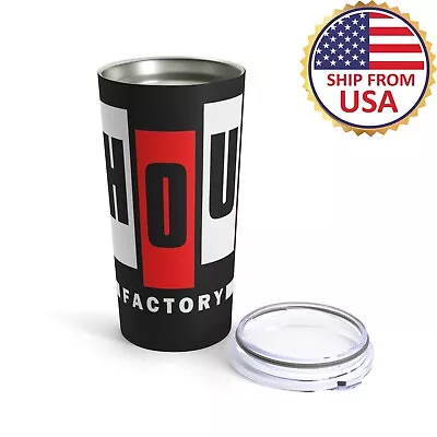 Shout Factory Music 20oz Stainless Steel Black Tumbler Cup Mug • $34.19