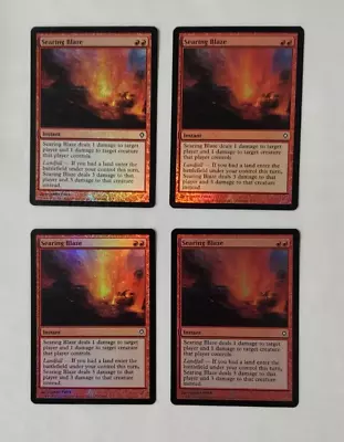 MTG | Searing Blaze (4x) | Worldwake | *FOIL* | Magic The Gathering • $39.99