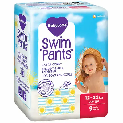 $12.99 • Buy BabyLove Swim Pants Large 9 Pack