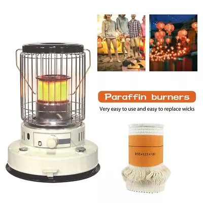 Heater Multipurpose Smokeless Camp Stove Wick Paraffin Lamp Wick Heaters Wicks • £5.99