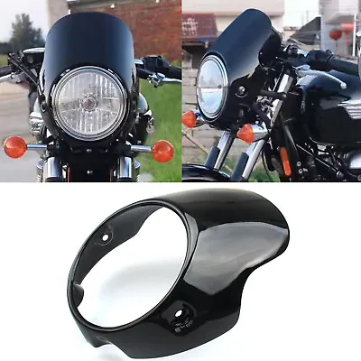Motorcycle 8  Headlight Fairing Cowl For Triumph BONNEVILLE T100 T120 Thruxton • $52.98