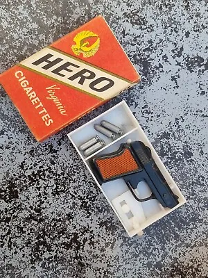 RARE Redbox Secret Agent Spy 707 Toy Gun / Pistol Bullets Case Hero Cigarettes  • £100