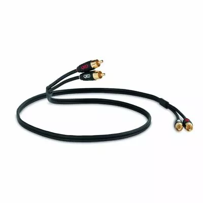 QED QE2703 Profile Precision Audio Cable - RCA To RCA - 2m (6.5 Feet)  • $29