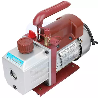 4.5 CFM Vacuum Pump Rotary Vane Deep HVAC AC Air Conditioner Tool 1/3HP 320ML • $82.94